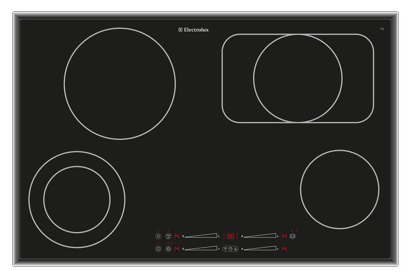 Plan de cuisson Electrolux Vitro Halo Cadre